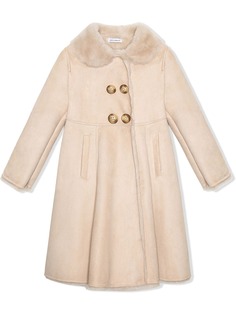 Dolce & Gabbana Kids двубортное пальто