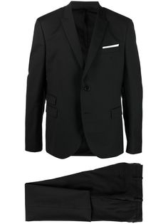 Neil Barrett костюм-двойка с однобортным пиджаком