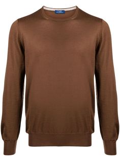 Barba кашемировый джемпер с круглым вырезом
