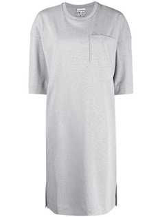 GANNI платье-футболка оверсайз