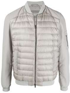 Herno бомбер-пуховик на молнии