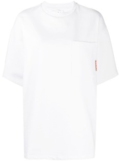 Acne Studios футболка с нагрудным карманом