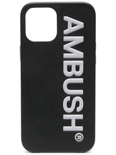 AMBUSH чехол для iPhone 12 Pro Max с тисненым логотипом