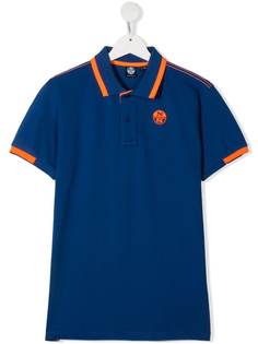 North Sails Kids рубашка поло с контрастными вставками