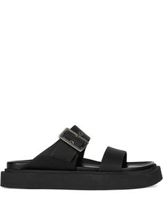 Giuseppe Zanotti шлепанцы Livio с ремешками
