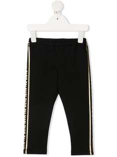 Balmain Kids легинсы с логотипом