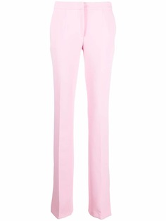 Blumarine брюки с разрезами на манжетах