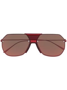 Bottega Veneta Eyewear солнцезащитные очки-авиаторы