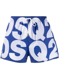 Dsquared2 плавки-шорты с логотипом