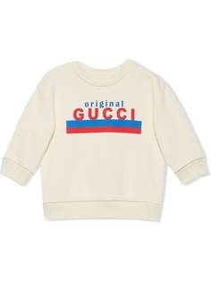 Gucci Kids толстовка с принтом Original Gucci