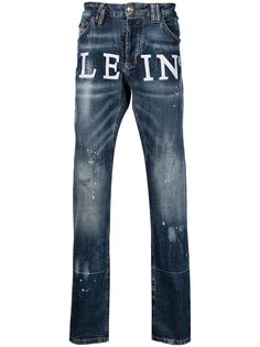 Philipp Plein джинсы Iconic Plein прямого кроя