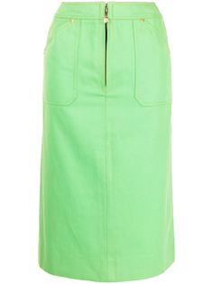 Céline Pre-Owned юбка pre-owned прямого кроя