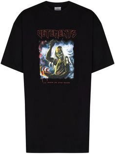 VETEMENTS футболка с круглым вырезом и графичным принтом