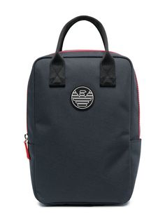 Emporio Armani Kids рюкзак с нашивкой-логотипом