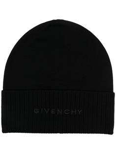 Givenchy шапка бини с вышитым логотипом