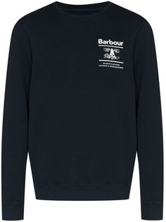 Barbour толстовка Reed с логотипом