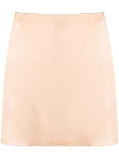 THE ANDAMANE бархатная мини-юбка