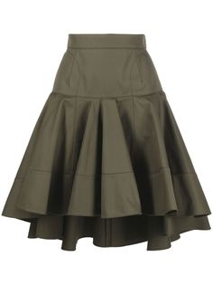 Alexander McQueen юбка со складками