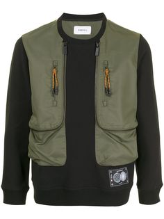 Ports V толстовка с многослойным эффектом и круглым вырезом