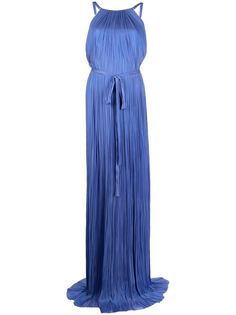 Maria Lucia Hohan платье с вырезом халтер и плиссировкой