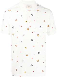 Altea рубашка поло с цветочным принтом