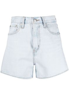 Levis джинсовые шорты Loose с завышенной талией