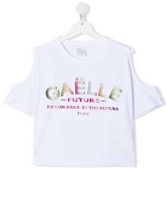 Gaelle Paris Kids топ с логотипом