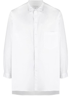 Yohji Yamamoto рубашка с длинными рукавами
