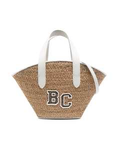 Brunello Cucinelli Kids пляжная сумка с вышитым логотипом