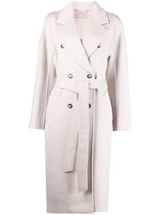 12 STOREEZ двубортное пальто с поясом