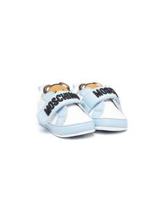 Moschino Kids кроссовки Teddy с логотипом