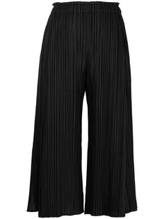 Pleats Please Issey Miyake плиссированные брюки широкого кроя