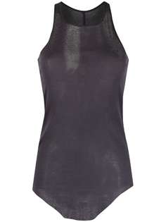 Rick Owens топ Phlegethon в рубчик