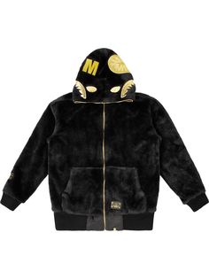 A BATHING APE® куртка Shark с капюшоном Bape