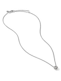 David Yurman колье Infinity из серебра с бриллиантами