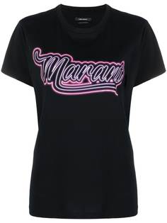 Isabel Marant футболка Zaof с логотипом