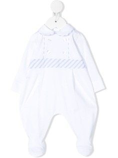 Le Bebé Enfant полосатый ромпер на пуговицах