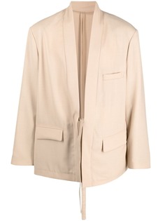 AMBUSH пиджак с завязками спереди