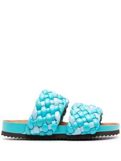 Paul Warmer сандалии с плетеными ремешками