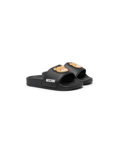 Moschino Kids шлепанцы Teddy Bear