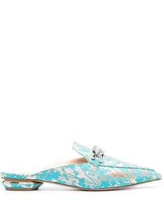 Nicholas Kirkwood мюли Beya на плоской подошве