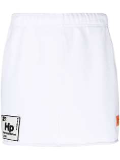 Heron Preston юбка мини из джерси с нашивкой-логотипом