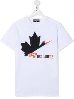 Dsquared2 Kids футболка с круглым вырезом и принтом