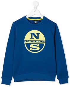 North Sails Kids толстовка с логотипом