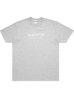 Supreme футболка с принтом Shop