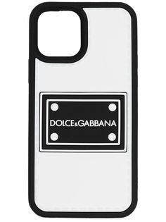 Dolce & Gabbana чехол для iPhone 12 Pro с нашивкой-логотипом