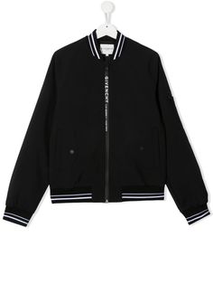 Givenchy Kids бомбер с логотипом