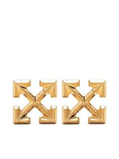 Off-White серьги с логотипом Arrows