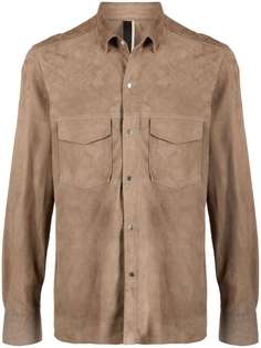 Low Brand куртка-рубашка на кнопках