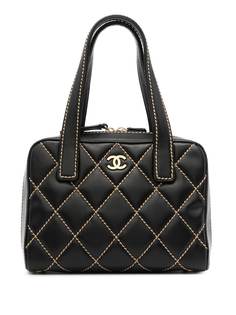 Chanel Pre-Owned сумка-тоут Wild Stitch 2003-го года с логотипом CC